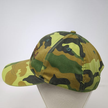 Alaska Gear Baseball Cap Green Camo One Size Embroidered Last Frontier Hat