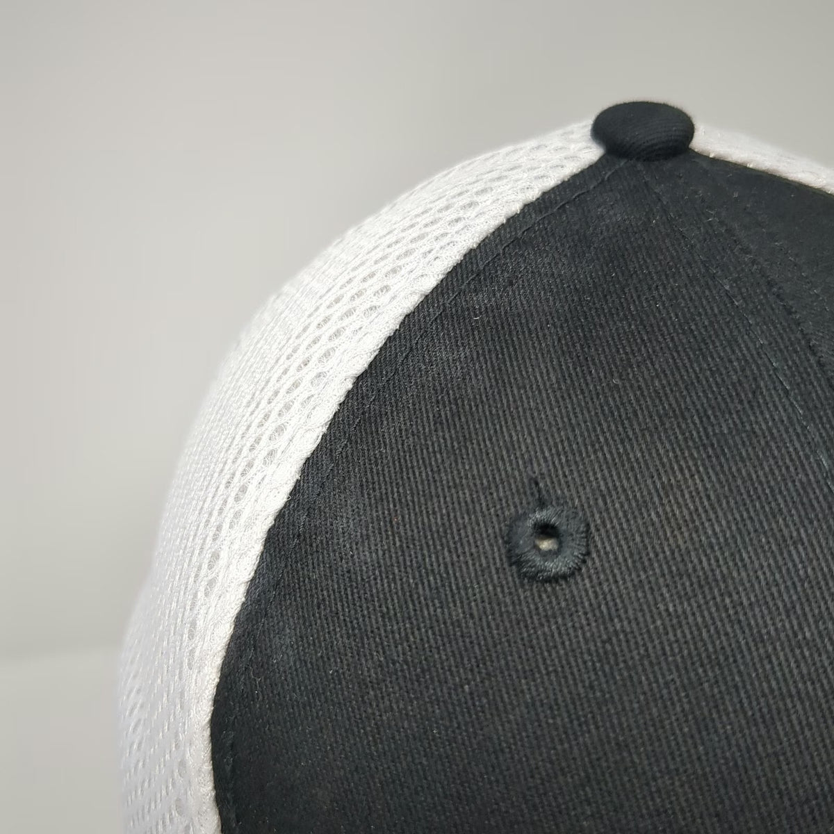 New Era 39THIRTY Baseball Cap Black L Mesh Stretch Fit Power Engineers Logo Hat