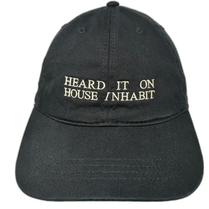 Cap America Baseball Cap Black One Size Heard It On House Inhabit H/H Hat