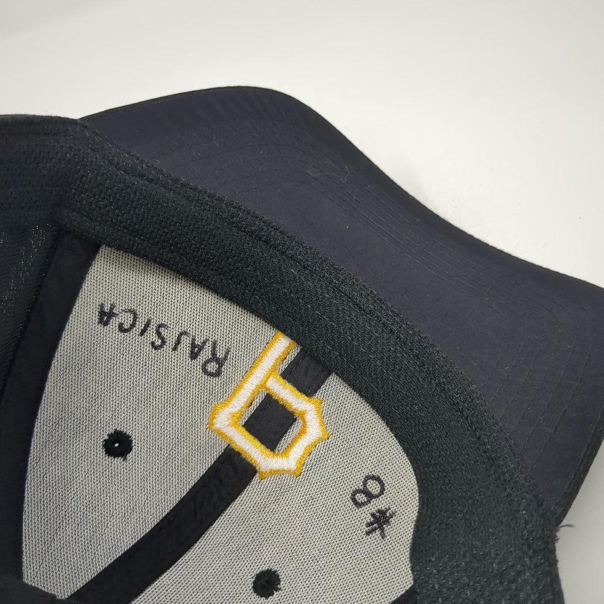 Pittsburgh Pirates MLB OC Sports Baseball Cap Black Yellow One Size OSFM Mesh