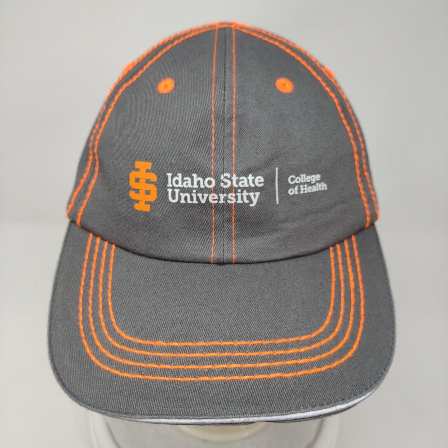 Idaho State University Strapback Hat Gray OSFA Adjustable College of Health NCAA