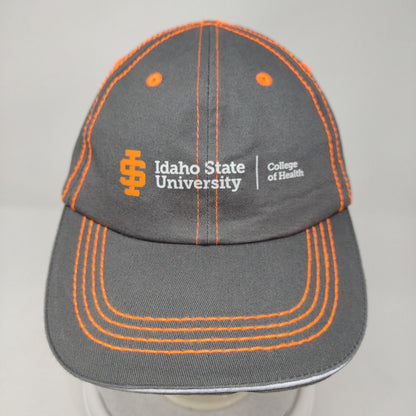 Idaho State University Strapback Hat Gray OSFA Adjustable College of Health NCAA