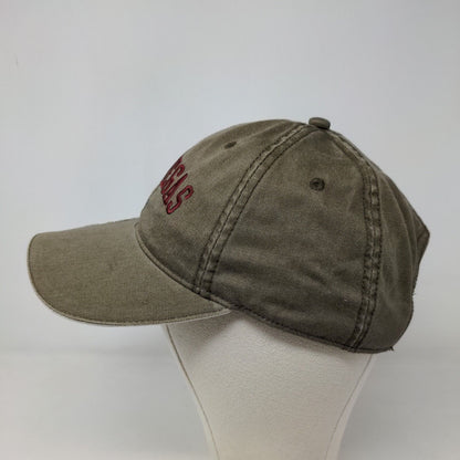 Triangle Sport Men's Strapback Hat Brown Size OSFM Embroidered Las Vegas Nevada