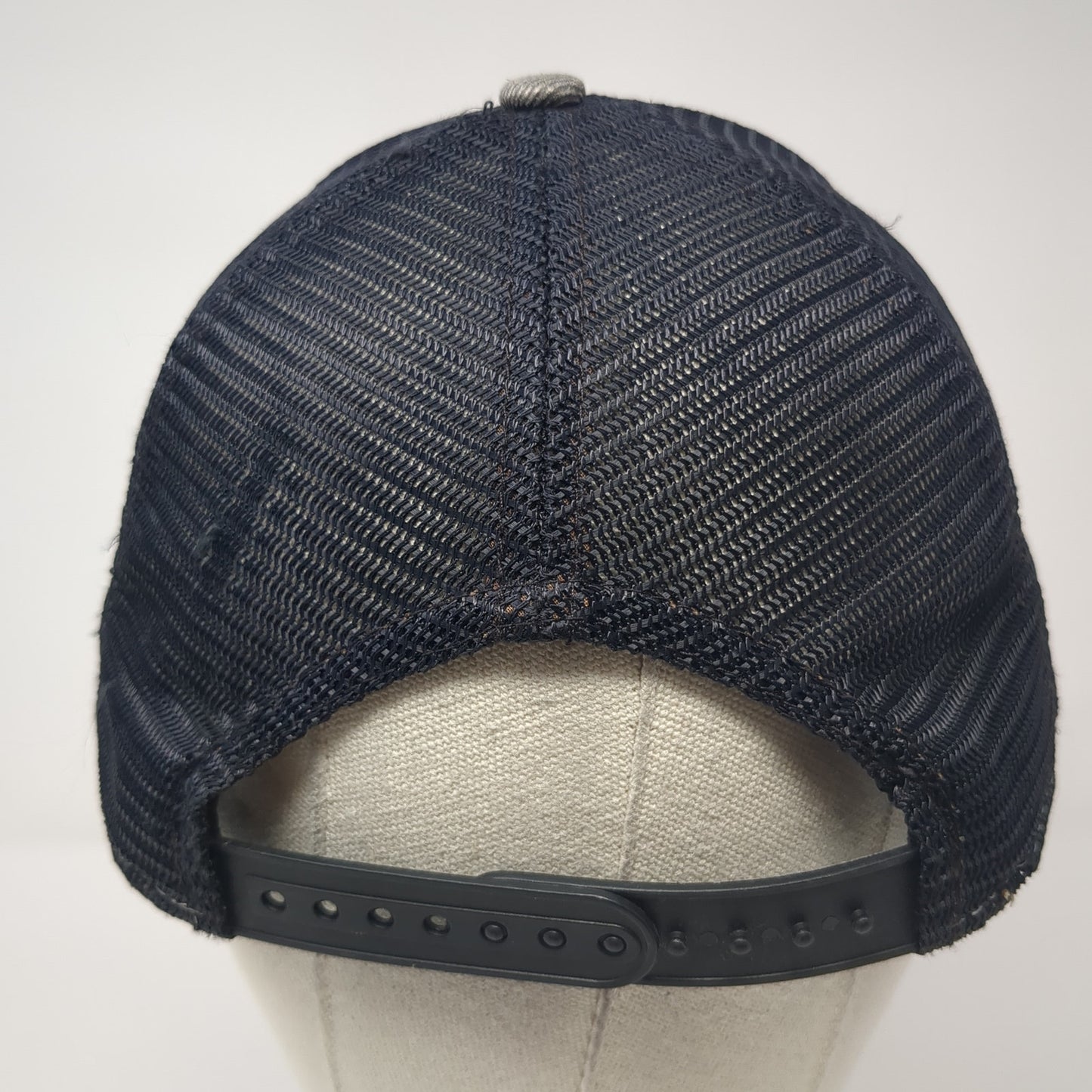 Idaho Snapback Trucker Hat Gray One Size Adjustable Mesh Back Sportsman