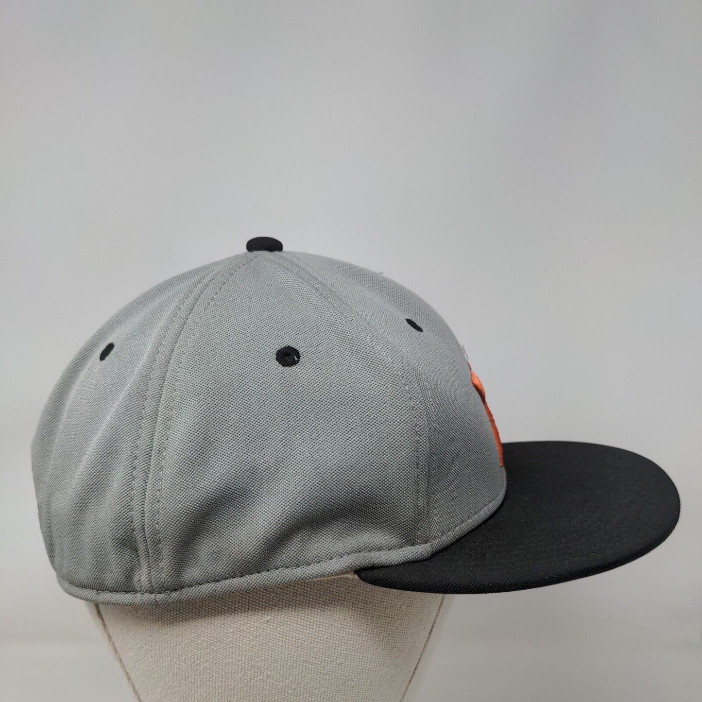 The Game Pro Fitted Hat Gray Small Embroidered I Star 5th Anniversary Logo
