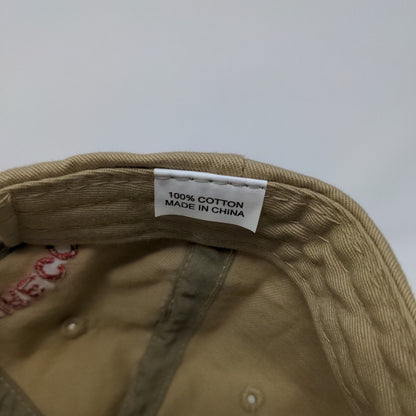 National Geographic Adventure Strapback Hat Tan OSFA Adjustable Embroidered