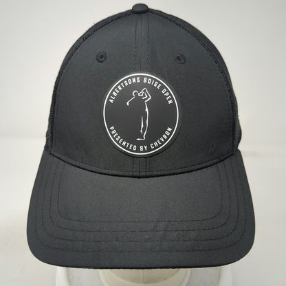Pukka Albertsons Boise Open Chevron Golf 35 Black One Size Baseball Cap Hat