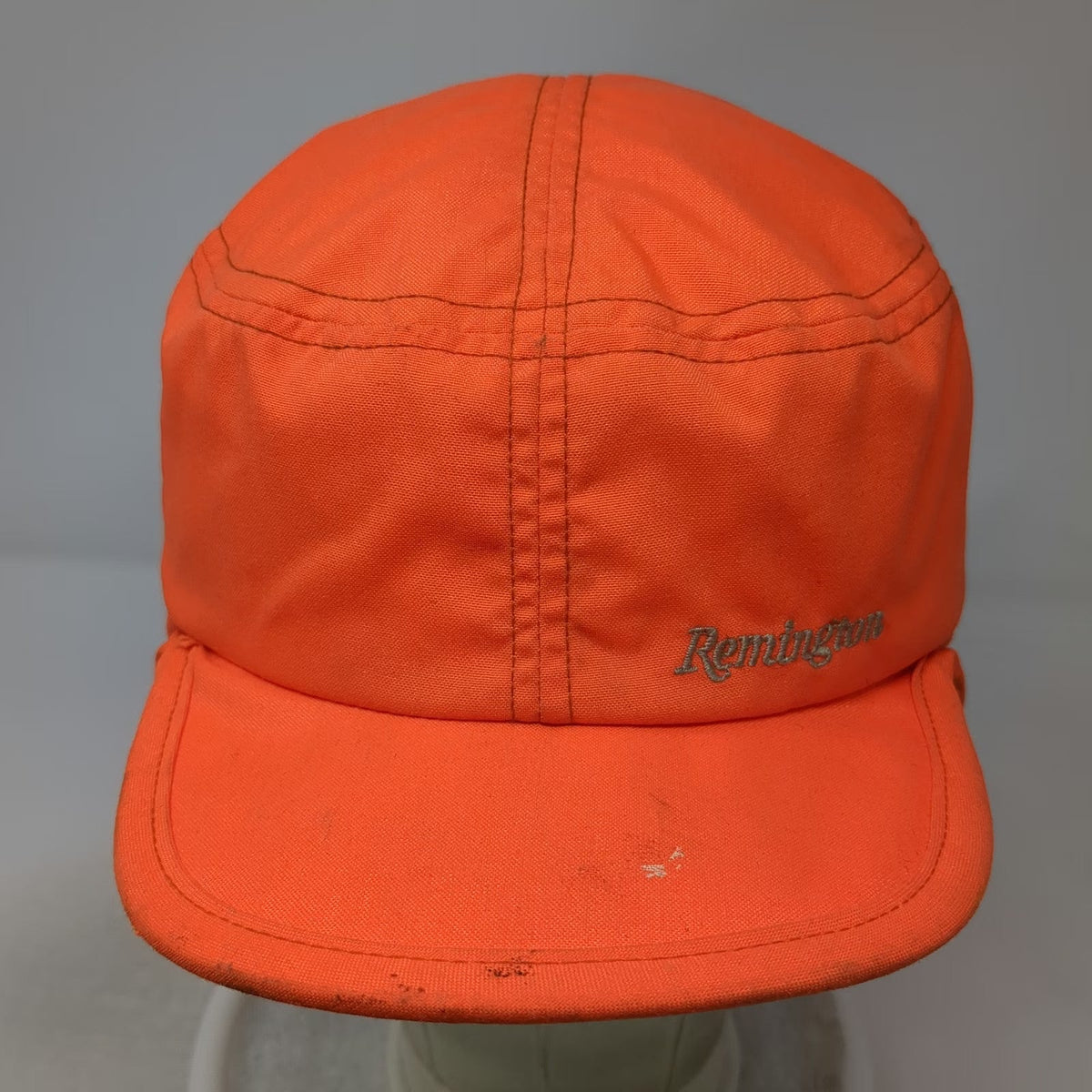Remington Baseball Cap Orange XL Ear Flaps Thinsulate Blaze Hunting Winter Hat