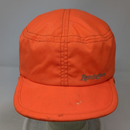Remington Baseball Cap Orange XL Ear Flaps Thinsulate Blaze Hunting Winter Hat