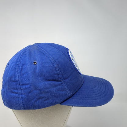 Independent Bean & Seed Co. Inc Snapback Hat Blue One Size Adjustable 6 Panel