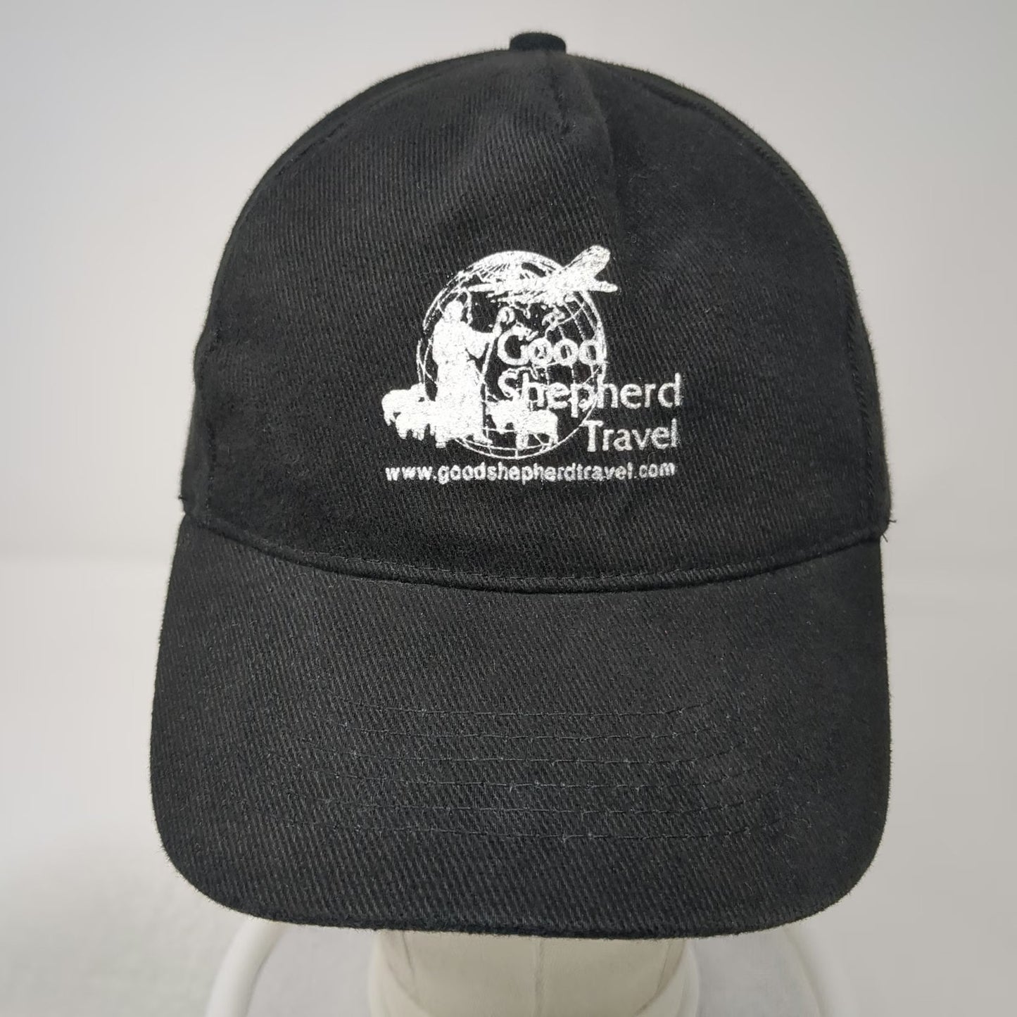 Artistic Workshop 5 Panel Black One Size Good Shepherd Travel Slideback Hat