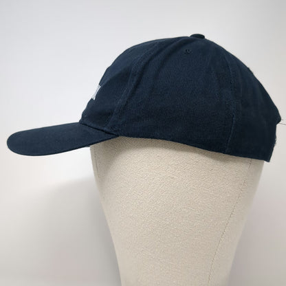Newsmax Baseball Cap Blue One Size Adjustable Strapback Hat Embroidered Logo