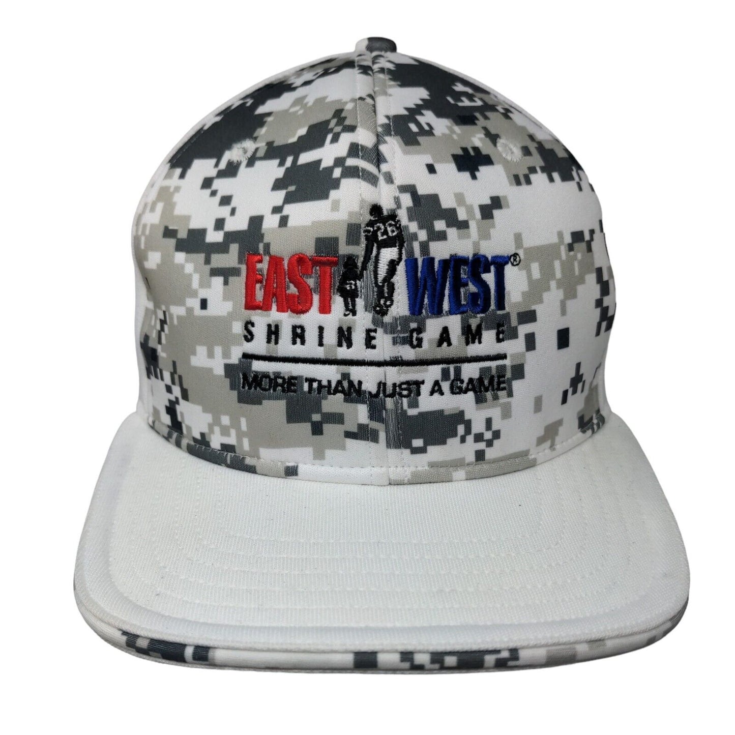 East West Shrine Game Fitted Hat Camo Large Pro-Flex More Than Just A Game