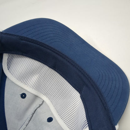 Richardson 5 Panel Blue One Size Rope First Interstate Bank Snapback Golf Hat