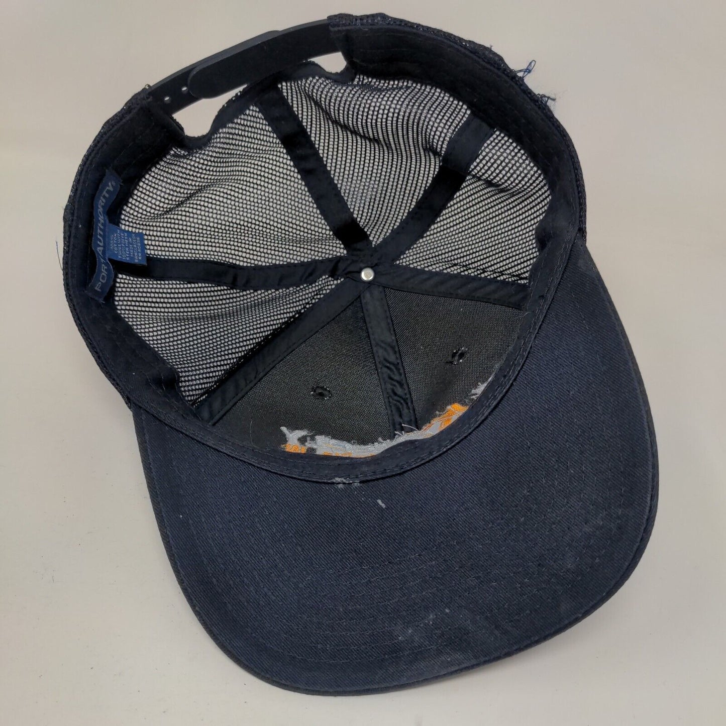 PL Kemerly Equipment LLC Avilla IN Snapback Trucker Hat Blue One Size Mesh Back
