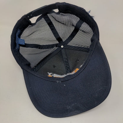 PL Kemerly Equipment LLC Avilla IN Snapback Trucker Hat Blue One Size Mesh Back