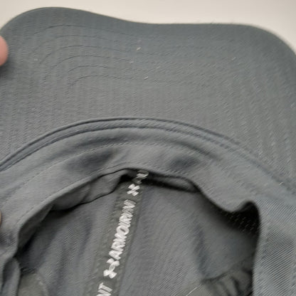Under Armour Baseball Cap Gray One Size ArmourVent Strapback Textured Active Hat