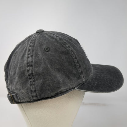 American Needle Baseball Cap Gray One Size SPY Logo Slideback Washed Cotton Hat