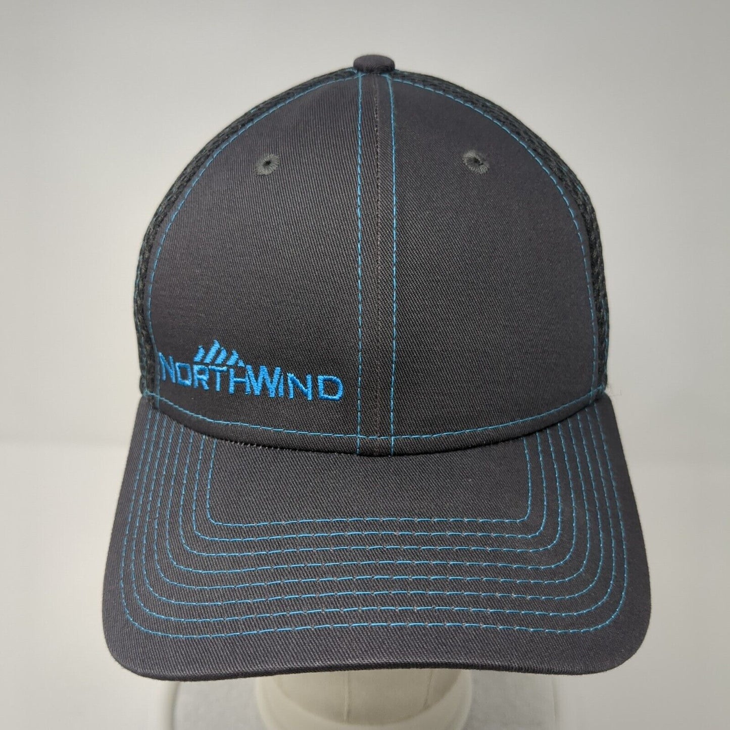 Northwind Fitted Hat Gray Small-Medium Stretch Mesh New Era 39Thirty
