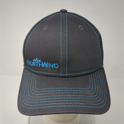 Northwind Fitted Hat Gray Small-Medium Stretch Mesh New Era 39Thirty