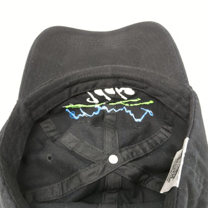 Idaho Strapback Hat Black One Size Adjustable Embroidered 6 Panel