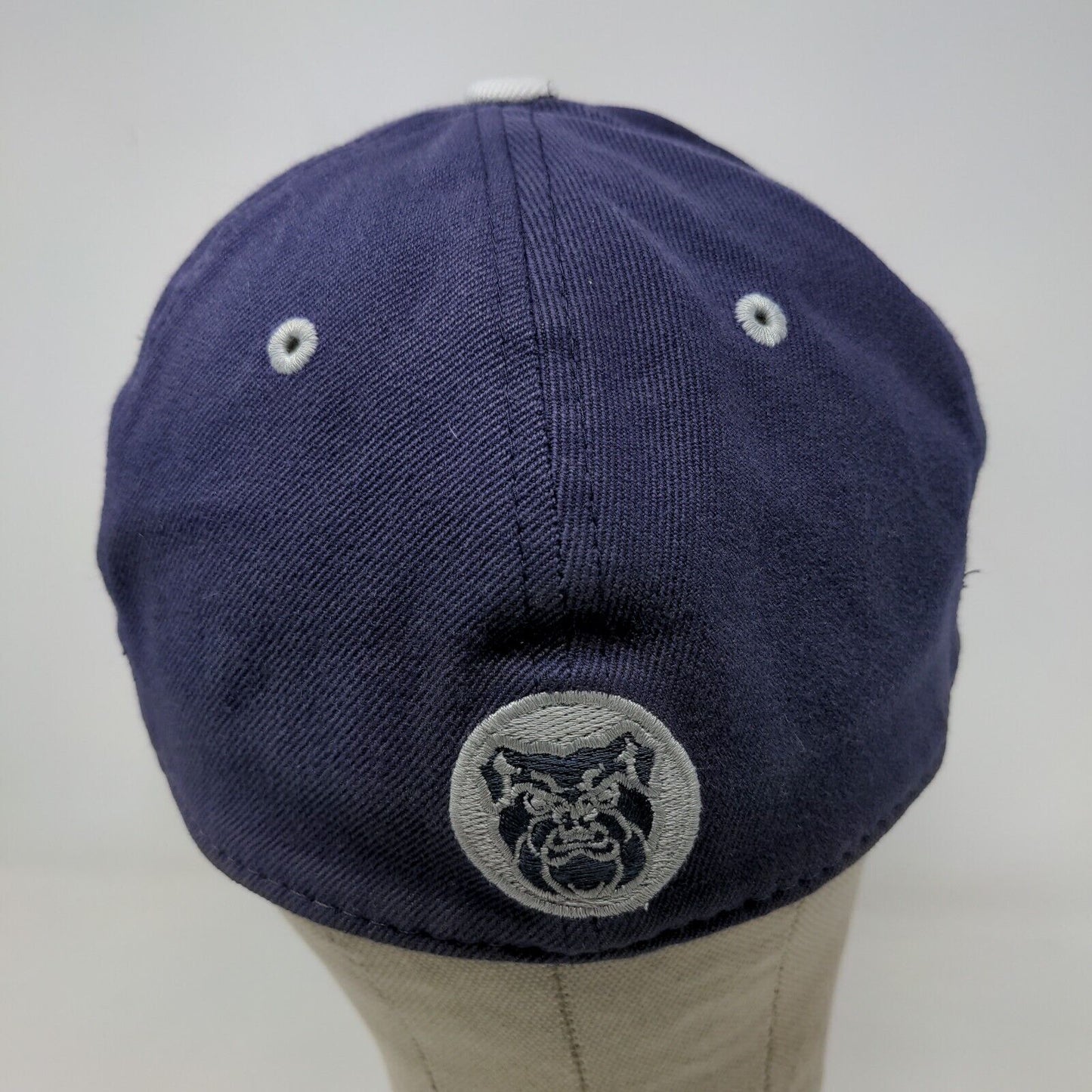 Top of the World Men's Fitted Hat Blue OSFA Embroidered Butler Bulldogs Logo