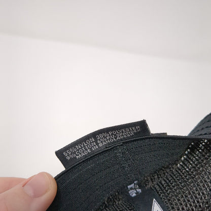 The Vue Warhawk Softball Fitted Mesh Back Trucker Hat Black 7 3/8-8