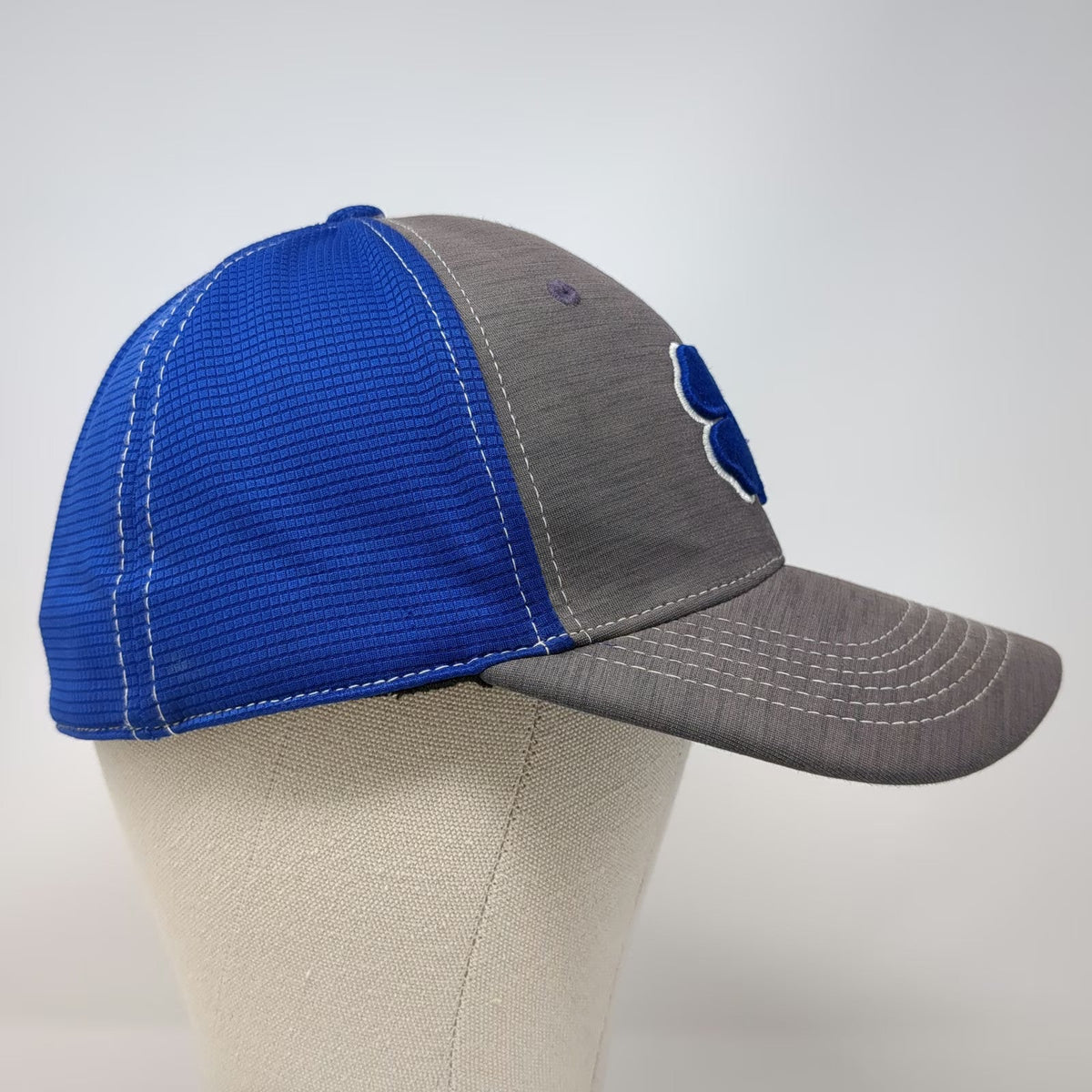 Black Clover Baseball Cap Gray Blue M Live Lucky Clover 3D Embroidered hat