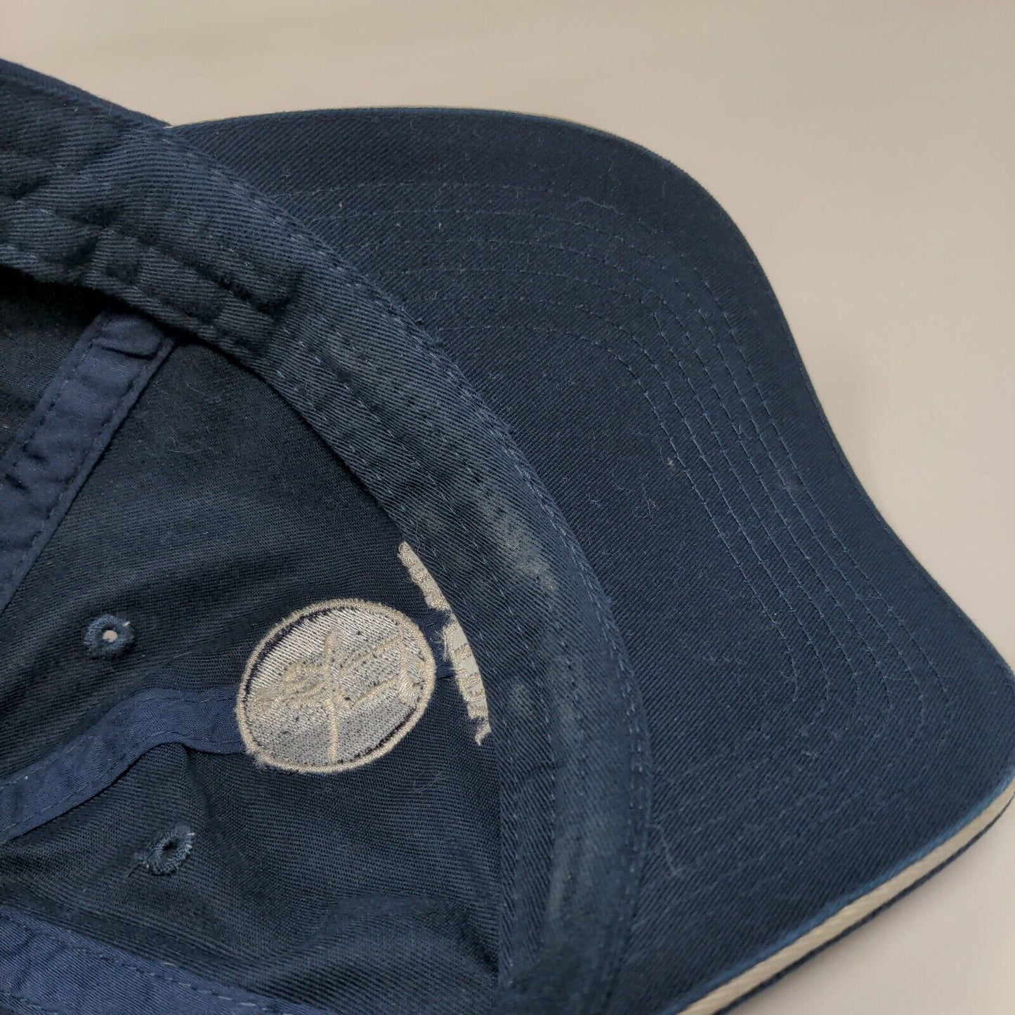 Sentry Insurance Strapback Hat Blue OS Adjustable Embroidered Port & Company