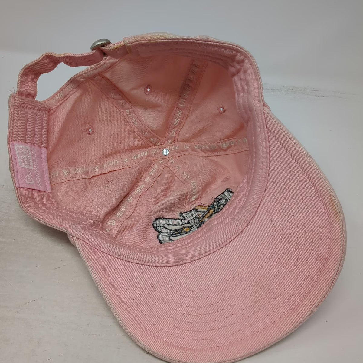 New Era Baseball Cap Pink One Size Myrtle Beach Pelicans MiLB Slideback Hat