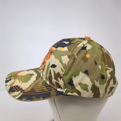 NAPA Outdoors Strapback Hat Camouflage One Size Adjustable 6 Panel