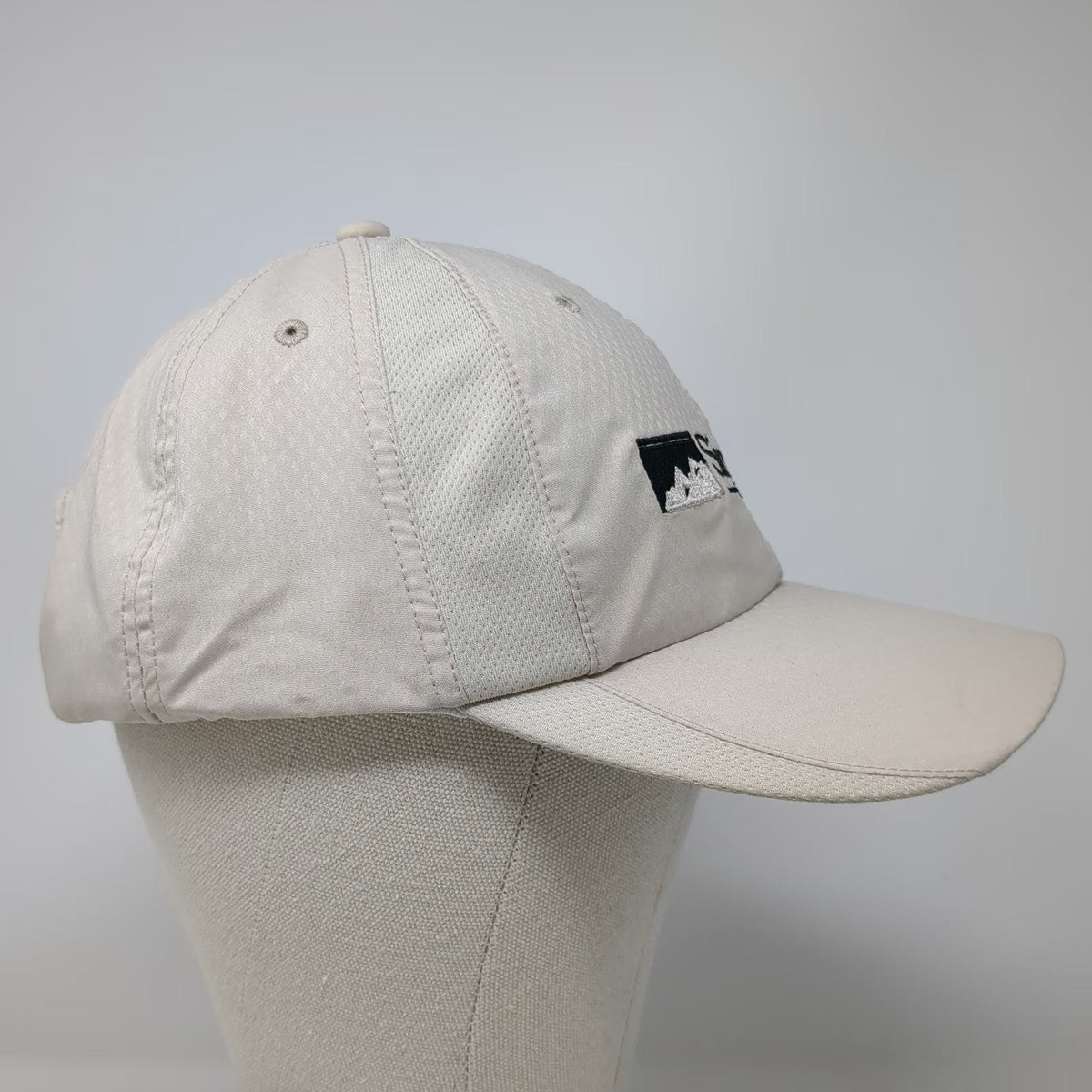 Nike Baseball Cap Beige One Size Sierra Pacific Mortgage Swoosh Strapback Hat