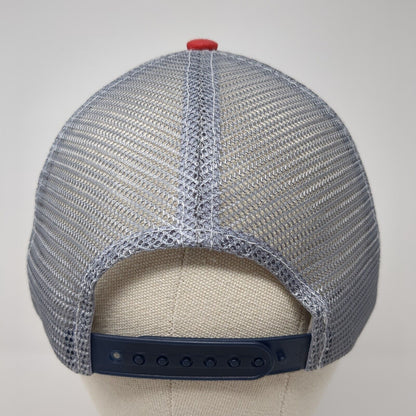 Farm Bureau Ins Snapback Trucker Hat Multicolor OS Patriotic Mesh Buck's Bags
