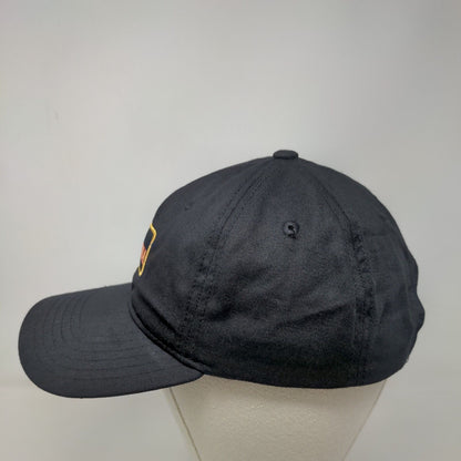 InuYasha Slideback Hat Black One Size Adjustable Vent Holes 6 Panel
