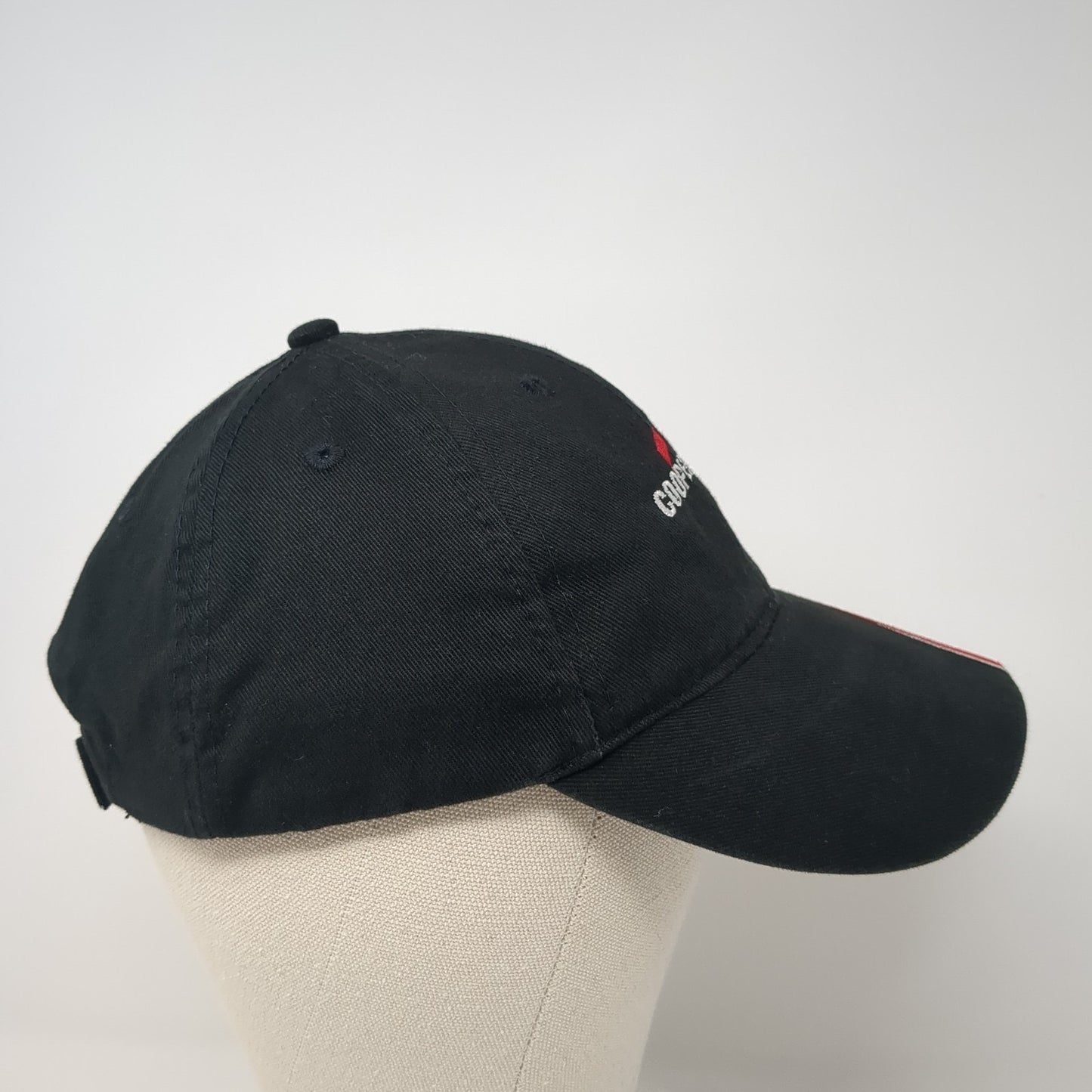 Cooper B-Line Strapback Baseball Cap Black One Size Adjustable Embroidered
