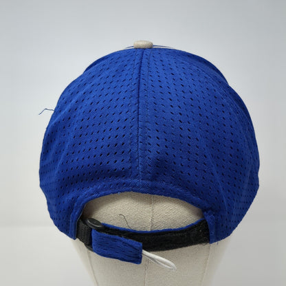 Incentives by Design Strapback Hat Blue One Size Adjustable Embroidered 6 Panel