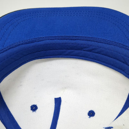 Art Class 5 Panel White One Size Flecked Rope Detail Flat Brim Snapback Hat