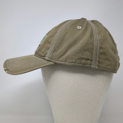 San Diego Zoo Baseball Cap Brown One Size Patch Adjustable Slideback Hat