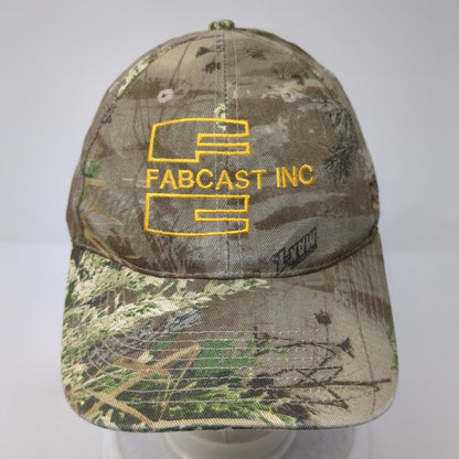 Fabcast Inc Strapback Hat Camo One Size Adjustable Embroidered Hunting