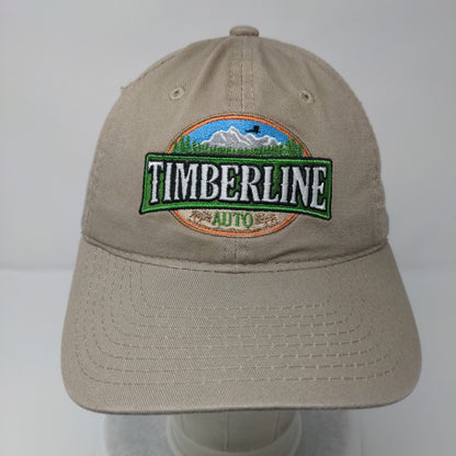 Timberline Auto Slideback Hat Tan OSFM Adjustable Embroidered Cabela's