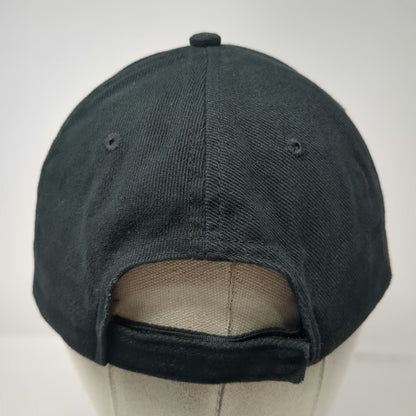 Sweda Microsoft Baseball Cap Black Hat Embroidered Adjustable Strapback Vintage