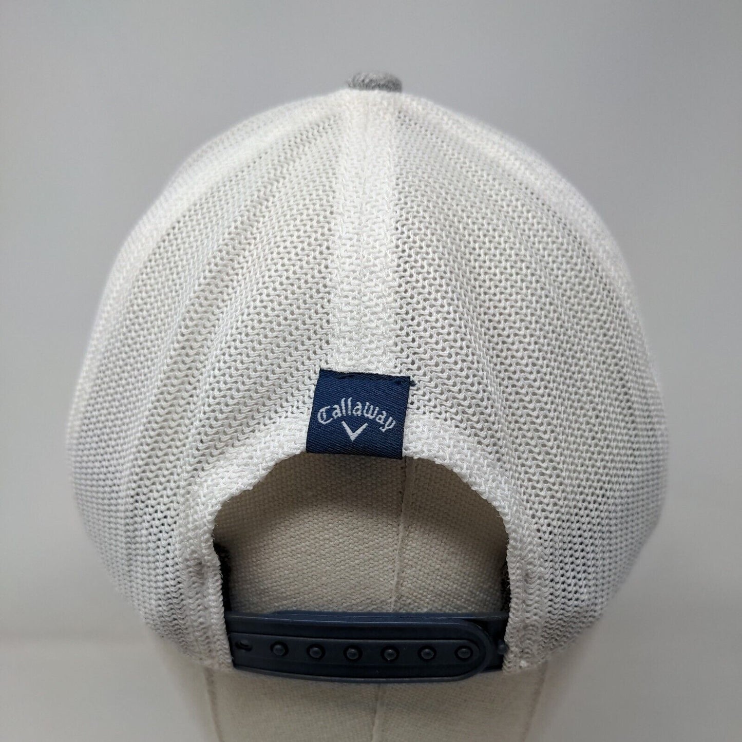 Callaway California Original Carlsbad Ca Trucker Hat Gray One Size Mesh Back