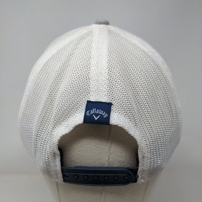 Callaway California Original Carlsbad Ca Trucker Hat Gray One Size Mesh Back