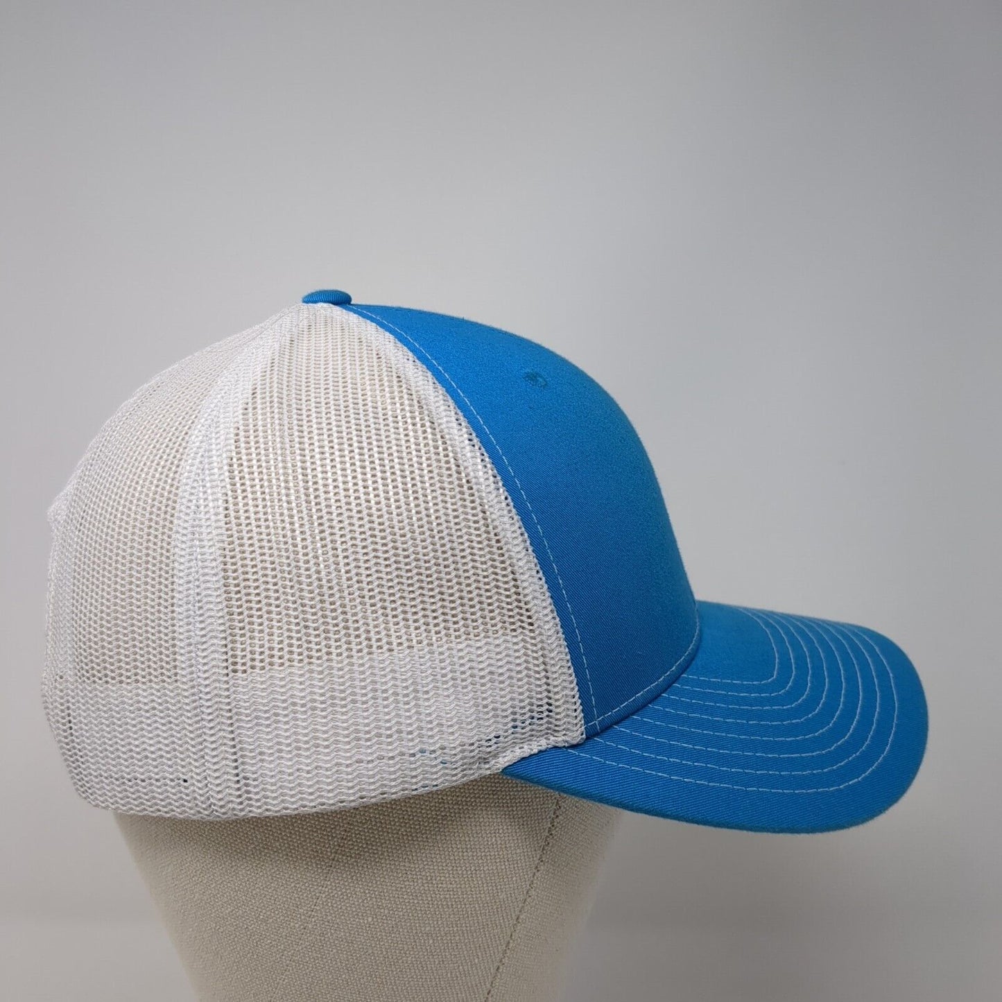 Idaho City Grocery Snapback Trucker Hat Blue OS Adjustable Mesh Back Richardson