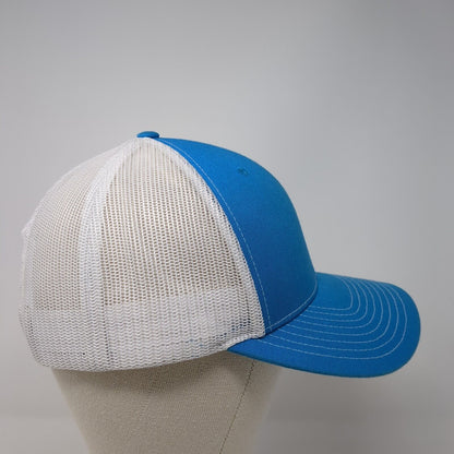 Idaho City Grocery Snapback Trucker Hat Blue OS Adjustable Mesh Back Richardson