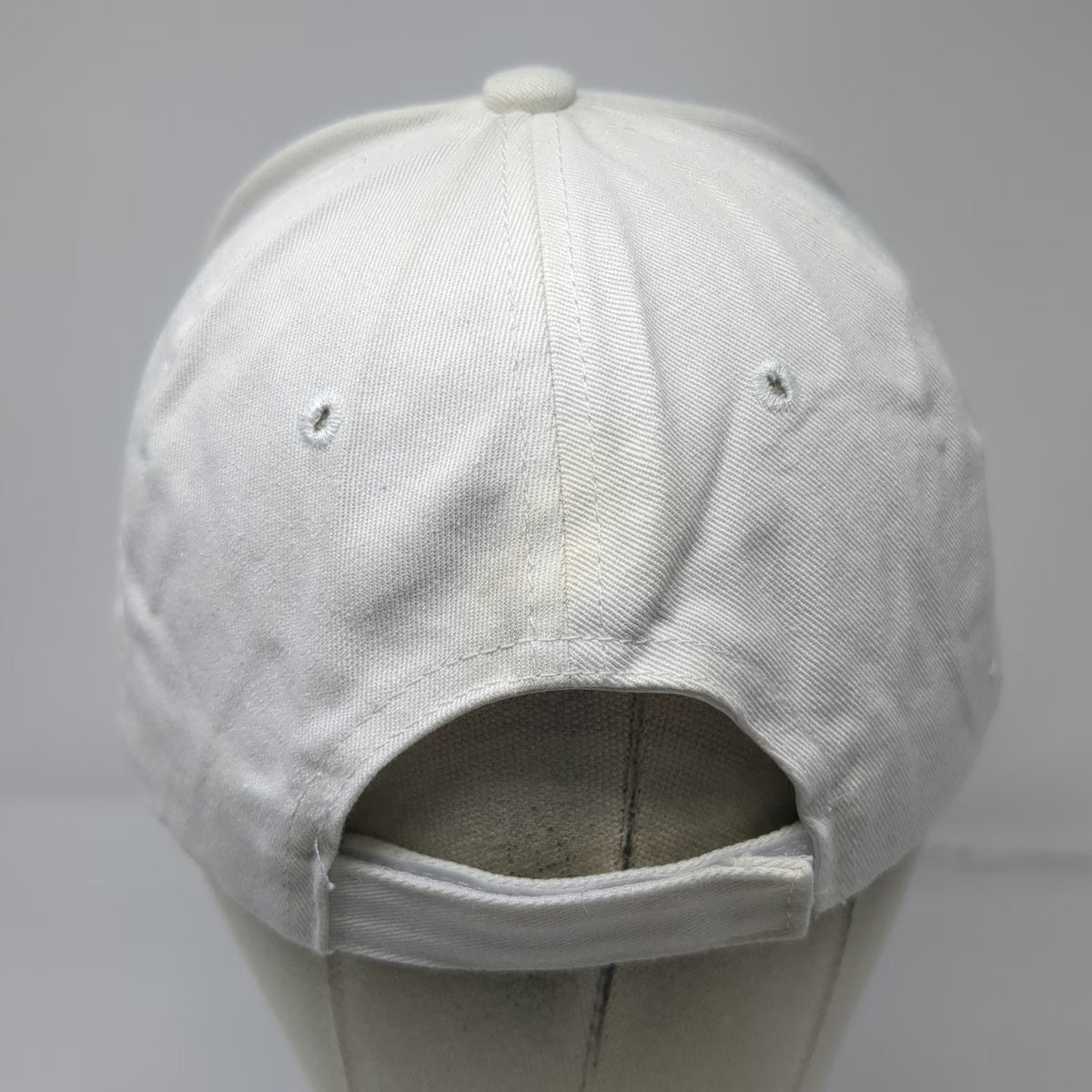 Royal Canin Baseball Cap White Red One Size Adjustable Embroidered Logo Hat