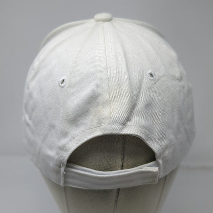 Royal Canin Baseball Cap White Red One Size Adjustable Embroidered Logo Hat