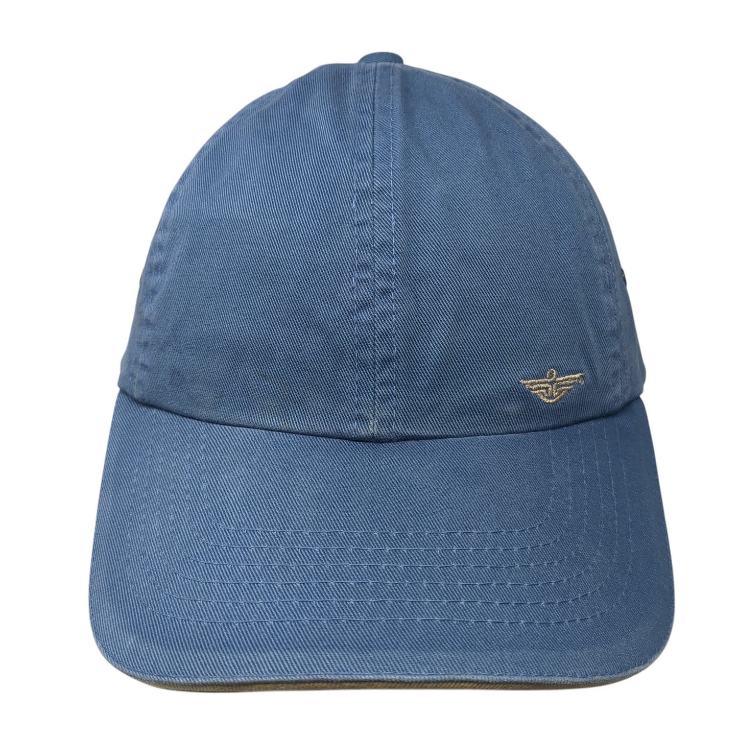 Dockers Slideback Hat Blue One Size Adjustable Embroidered 6 Panel