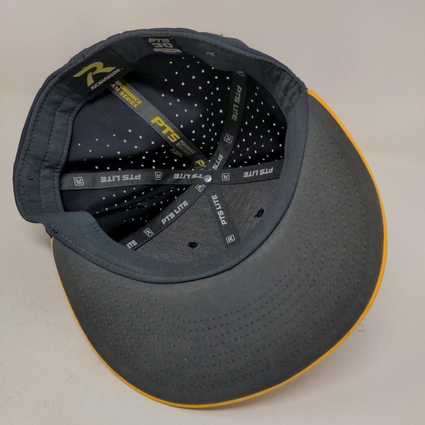 Richardson Men's Fitted Hat Blue Size XS-S Embroidered Shuckers Logo
