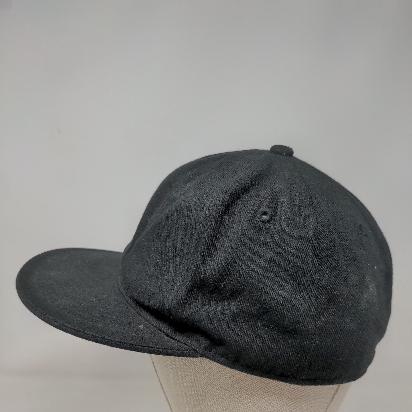 KB ETHOS Fitted Hat Black Size 7 1/4 Large 6 Panel Outdoor Blank